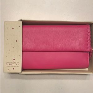 Button Genuine Leather Wallet